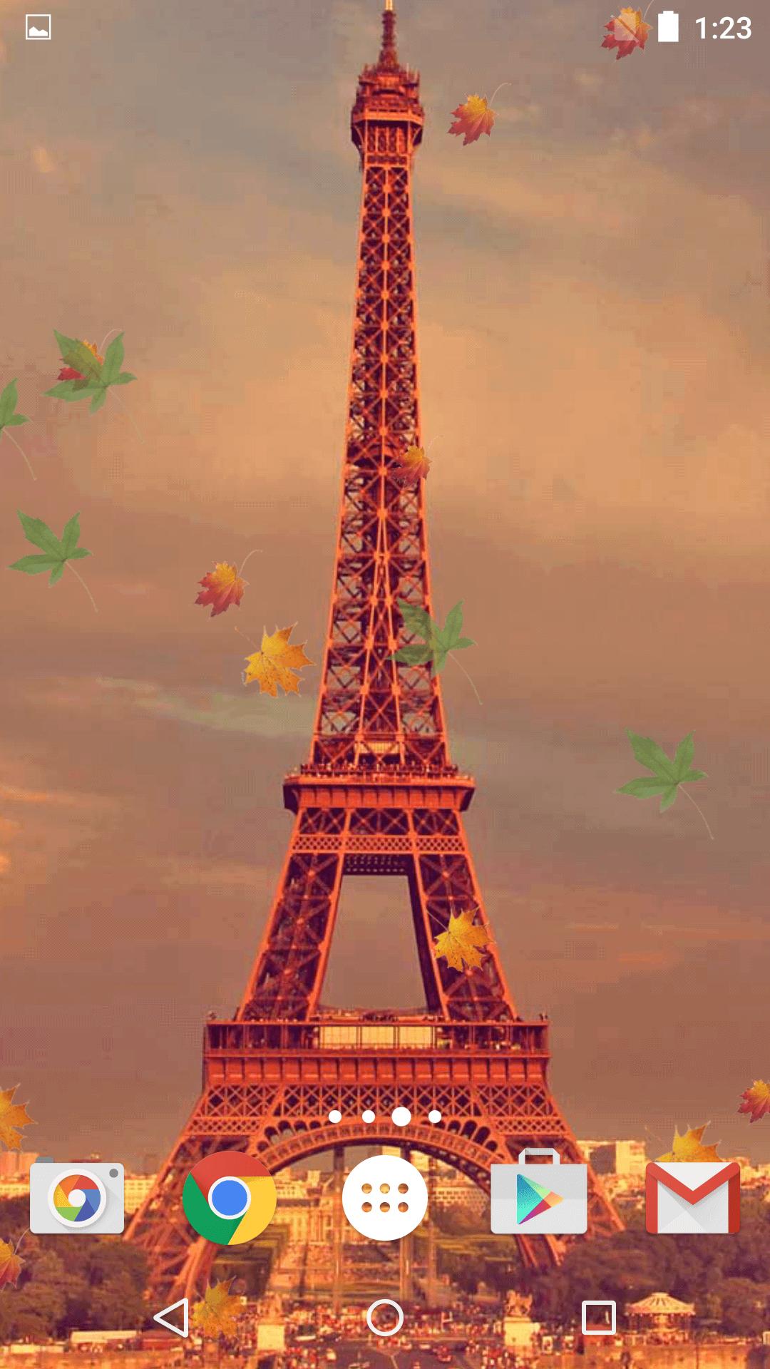 Android 用の パリの秋 ライブ壁紙 Apk をダウンロード