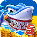 Crazyfishing 5-Arcade-Spiel Zeichen