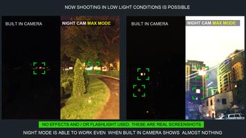 Night Photo and Video Shoot capture d'écran 1