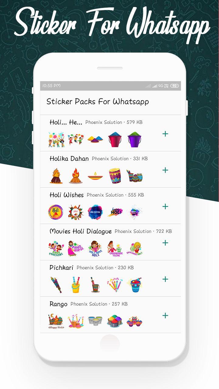 Holi Stickers For Whatsapp For Android Apk Download