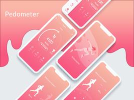 Pedometer โปสเตอร์