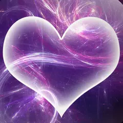 Purple Hearts Live Wallpaper APK download
