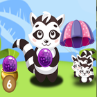Panda and Racoon  Rescue Match Puzzle icône