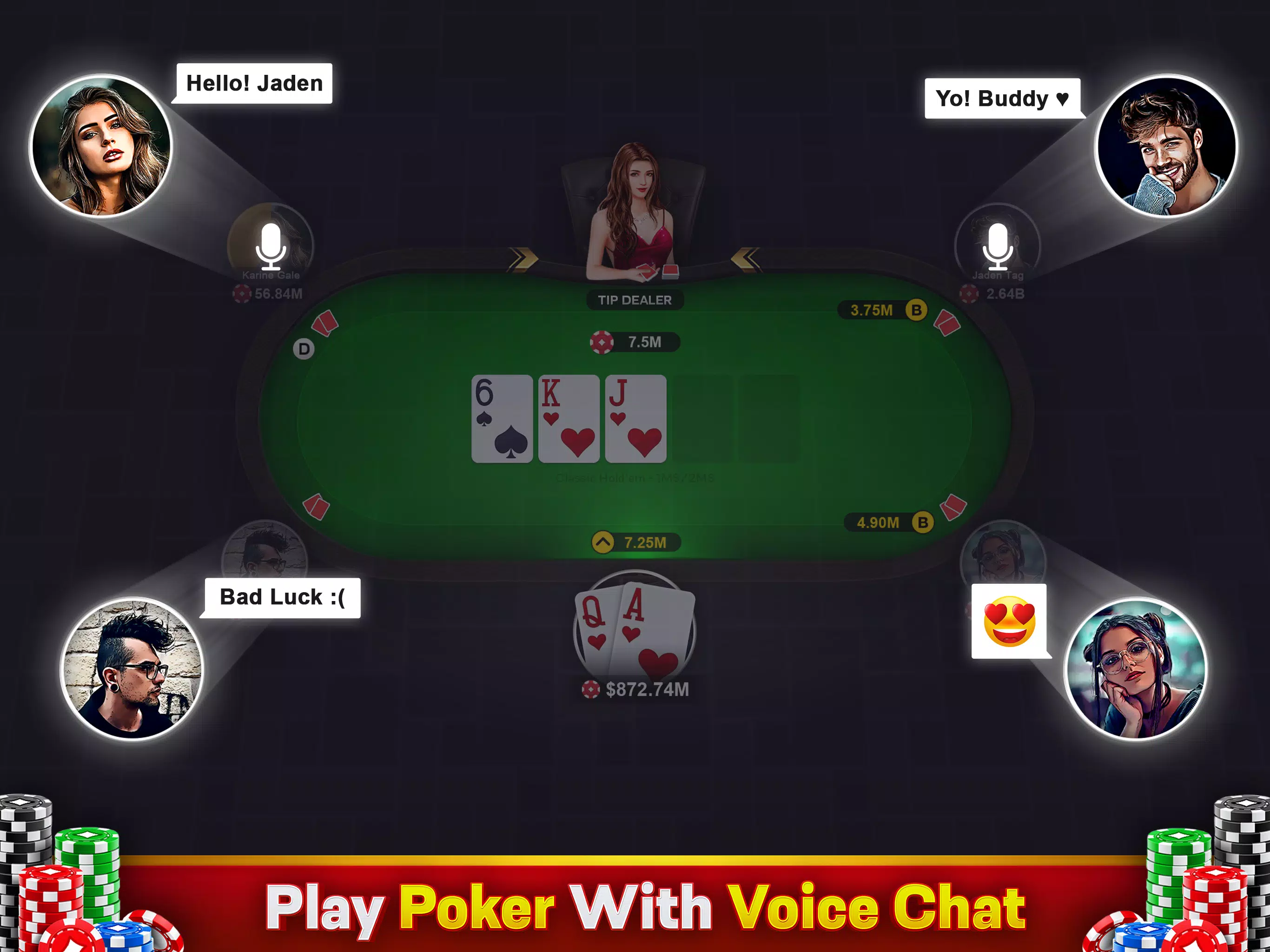 Royal Poker : Online Classic Card Game With Friend APK pour Android  Télécharger