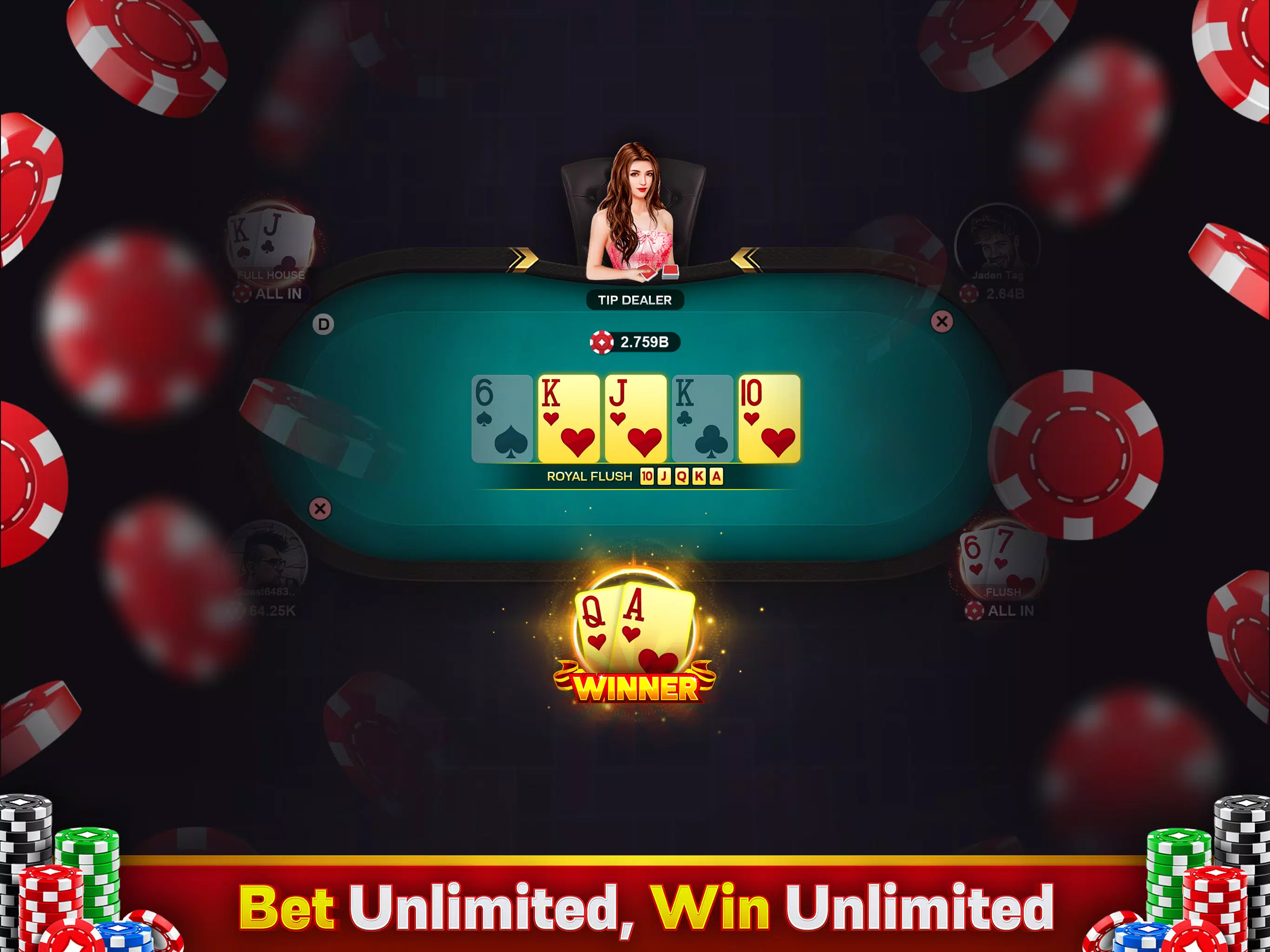 Royal Poker : Online Classic Card Game With Friend APK pour Android  Télécharger