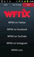 WFNX Radio capture d'écran 2