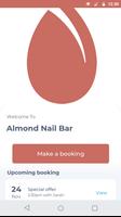 Almond Nail Bar Affiche