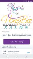 Honey Bee Express Weaves Salon Affiche