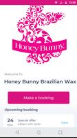 Honey Bunny Brazilian Wax الملصق
