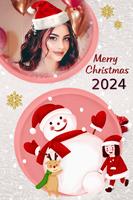 Christmas photo frame 2024 Affiche