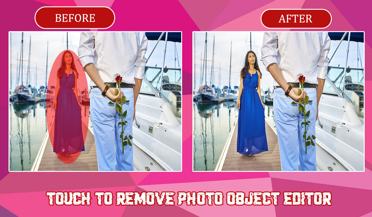 Remove Unwanted Object From Photo -Touch To Remove poster