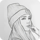 Pencil Sketch Maker: Photo App icône