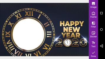 Photo Editor - Photo Frames Happy New Year 2020 Ekran Görüntüsü 1