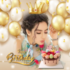 Birthday Photo Frame أيقونة