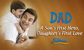 Happy Father's Day Frame 2024 الملصق