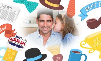 Happy Father's Day Frame 2024 تصوير الشاشة 3