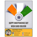Independence day wish card pho APK