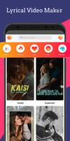 Lyrical Video Maker Plakat