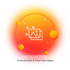 movimiento de foto 3d icono
