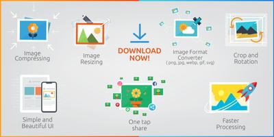 Image Compressor png jpg gif โปสเตอร์