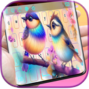 Colorful Bird keyboard aplikacja