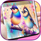 Colorful Bird keyboard biểu tượng