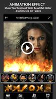 Fire Photo Effect Video Maker capture d'écran 2