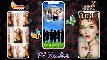 Magic Photo Video Status Maker - PV Master plakat