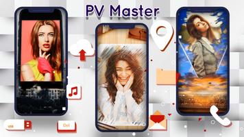 Magic Photo Video Status Maker - PV Master screenshot 1