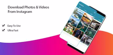 Video downloader for Instagram: Save photos videos