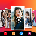 video maker with photo slider أيقونة