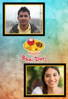 Bhai Dooj Dual Photo Frame Creator ảnh chụp màn hình 2