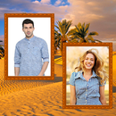 Desert Warrm photo Collage - Dual Photo Collage APK