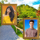 Garden Dual Photo Frames آئیکن