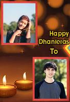Happy Dhanteras Wish Photo Album Maker imagem de tela 1