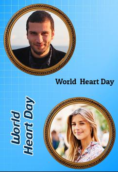 World Heart Day Photo Frame Editor screenshot 1