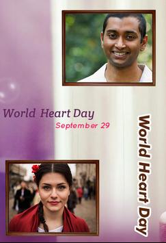 World Heart Day Photo Frame Editor screenshot 3