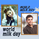 World Milk Day Photo Collage APK
