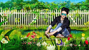 Garden Photo Frames - Cut Out Background Changer Screenshot 1