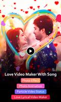 پوستر Love Video Maker with Song