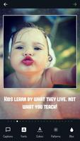 Photo Captions — Text on Photo پوسٹر
