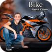 Bike Photo Frame : Photo Cut Paste Editor