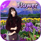 Flower Photo Frame Zeichen