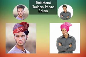 Rajasthani Turban Photo Editor پوسٹر
