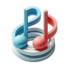 Fusionar archivos de audio icono