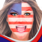 Face Flag Painting icon