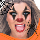 Halloweenowy makijaż aplikacja