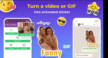 Video to Sticker Maker پوسٹر