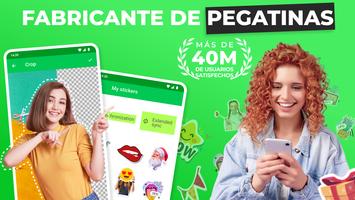 Crear stickers - WAStickerApps Poster