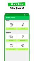 Crear stickers - WAStickerApps captura de pantalla 1